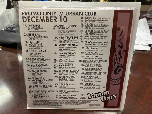 PROMO ONLY URBAN CLUB 2XCD DECEMBER 2010 NEW - Picture 2 of 2