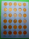 1909-1940 Lincoln Penny  25 coin set  Page 2 Whitman No 1 #A28-1930