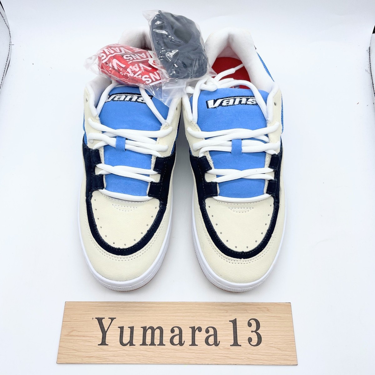 Supreme x Vans Skate Speed ​​White Blue VN0007R0WHT Men's