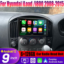 Wireless Carplay & Android Auto Head Unit Radio For Hyundai iLoad i800 2008-2015