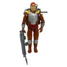 Vintage GI Joe Charbroil 3.75" Action Figure With Backpack & Rifle 1988 Hasbro