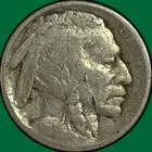 1913 Type 2 Flat Ground Buffalo Nickel Good G Coin #34655