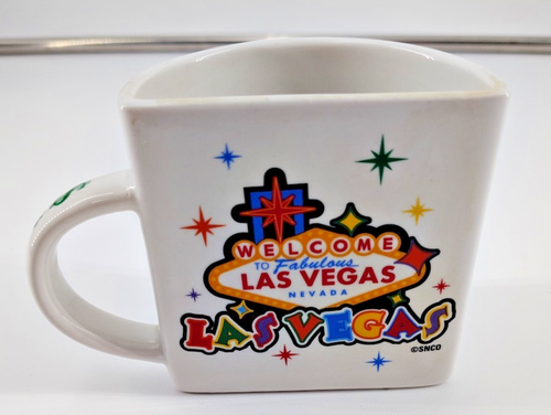Sammlerstück Las Vegas Souvenir Halb Tasse Halbbecher - Bild 3 von 4