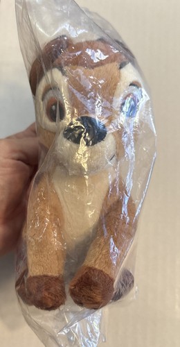 Disney Bambi Plush Stuffed Animal Toy 7" New In Package Embroidered Eyes Baby - Picture 3 of 5