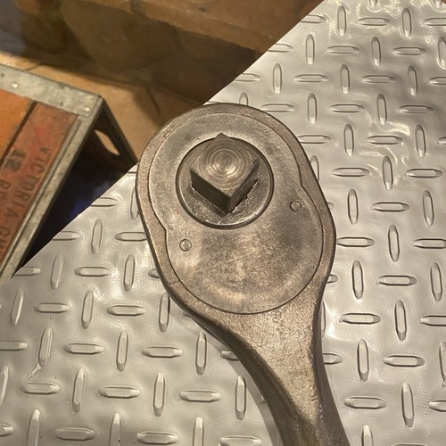 RARE PROTO NO. 5849, 1'' MALE/FEMALE DRIVE RATCHET 26" LONG MFD LOS ANGELES USA. - Picture 8 of 21