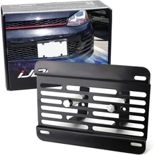No Drill Front Grille Mesh Mount LicensePlate Relocator For 15-up Volkswagen GTI