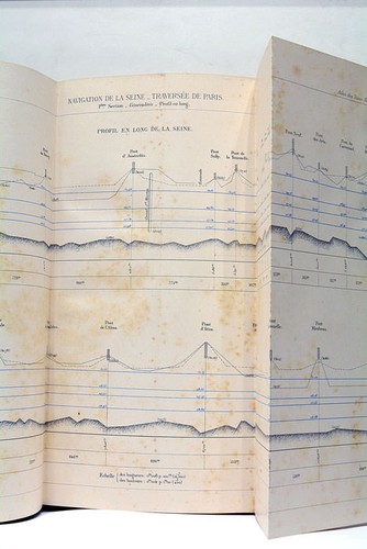 ALTES BUCH ATLAS WASSERSTRASSEN FRANKREICHS DURCHQUERUNG VON PARIS 1896 - Bild 5 von 11