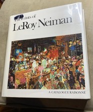The Prints Of LeRoy NEIMAN Catalogue Raisonné 1980 Hardcover Dust Jacket Library
