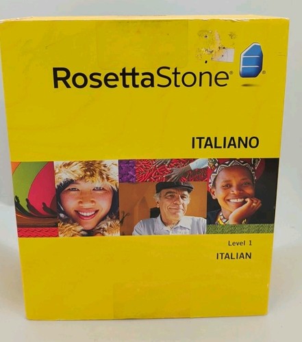 Rosetta Stone, Italian, Level 1, Version 3, WIN/MAC CD-ROM, Personal Edition - Picture 1 of 4