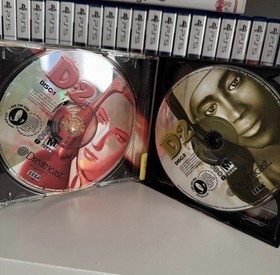 D2 Sega Dreamcast Video Game 2000 4 Discs & NO Manual - Rare Horror