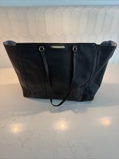 Steve Madden Bag - Blue Flower Interior GOOD Condition Pre-Owned See Photos