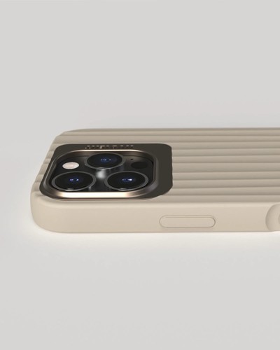 Nudient iPhone 16 Pro Hülle Bold Linen Beige - Bild 5 von 9