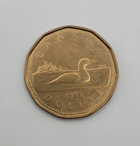 Moneda de un dólar canadiense de oro 1988 - Imagen 2 de 2
