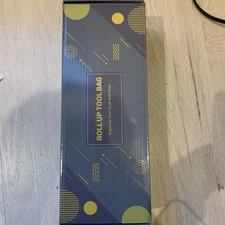 Tool Bag Roll Up Organizer Portable Tool Storage Gifts for Men Dad Mechanic