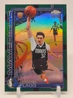 Cooper Flagg RC 2025 26 Topps Chrome Update Basketball Refractor Green 99/99...