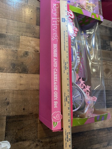 Set CAVALLO E CARROZZA BARBIE ROSE PRINCESS bianco #53955 2000 nuovo con scatola Mattel vintage - Foto 16 di 24