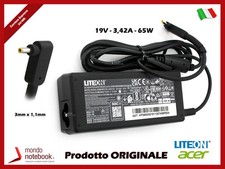 Netzteil Ladegerät Original Zertifikat ACER 19V 3,42A für Aspire S7-391