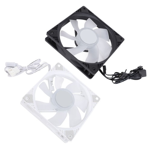 PC Case Fan Reverse Blade 120mm 4PIN PWM 5V ARGB MFDB Hydraulic Bearing 150 GDB - Afbeelding 11 van 18