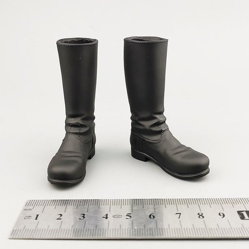 1/6 Action Figurine Soldato Militare Moda Scarpe a gamba alta Stivali Accessori - Foto 7 di 12