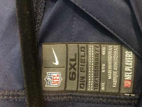 New England Patriots #28 White Nike Super Bowl Jersey New W/tags Size 6xl - Picture 5 of 10