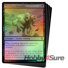 Foil Fleshbag Marauder X4 M/NM Magic: The Gathering MTG Commander Legends