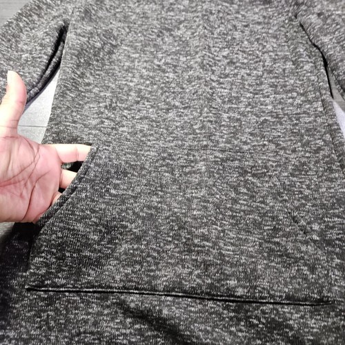 Fabletics Yukon Pullover Kleid Damen S grau Fleece gefüttert Kapuze atmungsaktiv kuschelig - Bild 6 von 10
