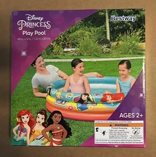 Disney Princess Play Pool Bestway 48 in x 12 in - 53 Gal. - 821808063116 - NEW