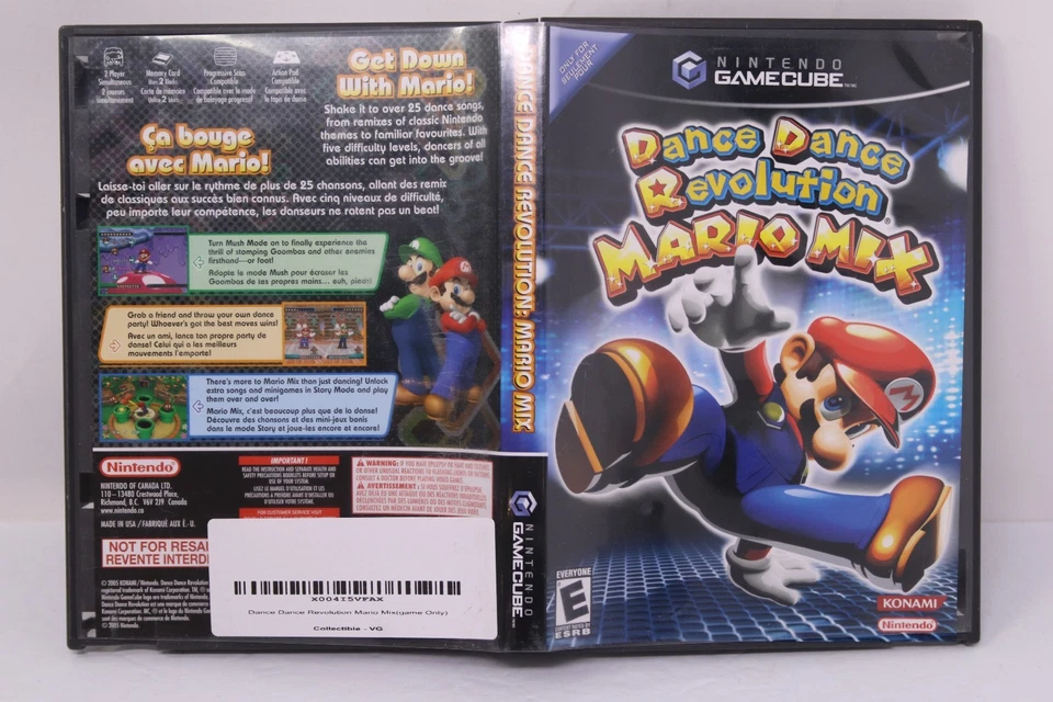 Dance Dance Revolution Mario Nintendo GameCube - Image 3 of 3