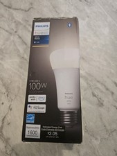 New Philips Hue White E26 High Lumen Smart Bulb 1600 Lumen Bluetooth