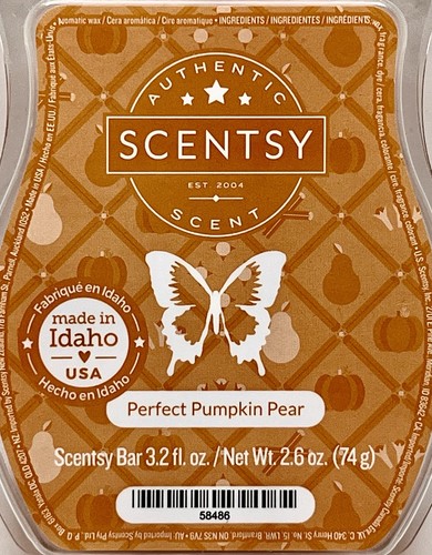 Scentsy Wax Bars Scary Good & Perfect Pumpkin Pear/Auslaufversand mit Eisbeutel - Bild 6 von 7
