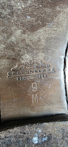 BALLY Switzerland Caden Deerskin Soft Leather Cognac Horsebit Loafers Men's 9 M - Picture 5 of 7