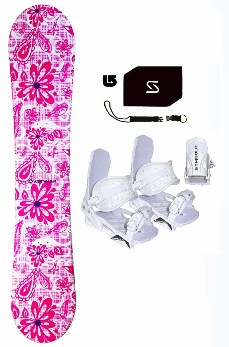 スノーボード 板 ヴィンディング AIRWALK ピンク ホワイト 145cm AIRWALK Snowboards for sale | eBay
