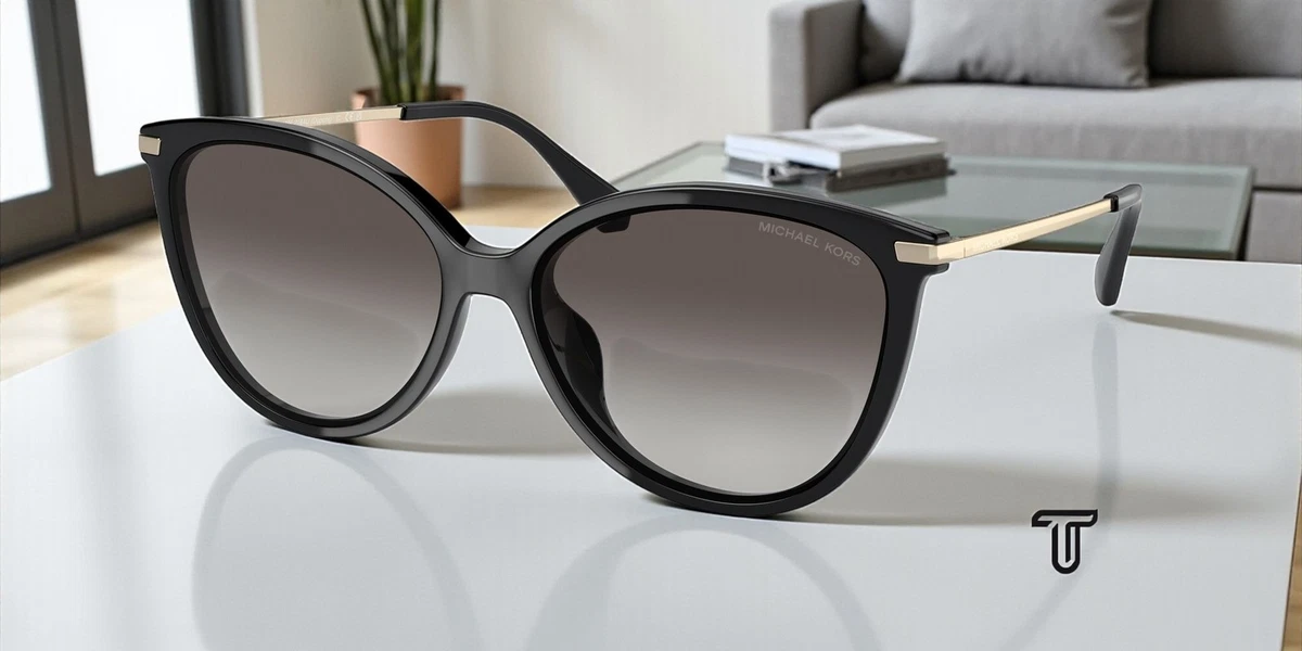 Michael Khors Women’s Oversized Tortoiseshell Sunglasses - Gray Lenses Michael Kors Women main image 3