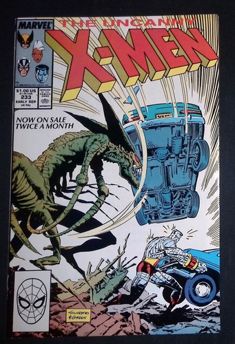 X-Men #233 Copper Age Marvel Comics Sehr guter Erhaltungszustand/NM