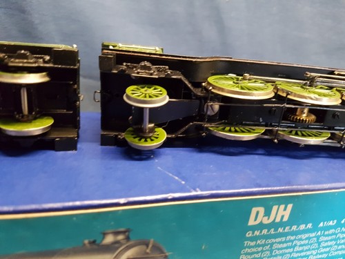 KIT DJH CONSTRUIDO LNER VERDE 4-6-2 CLASE A1/3 "BLINK BONNY" #2550 CONSTRUCCIÓN PROFESIONAL EXCELENTE - Imagen 15 de 18