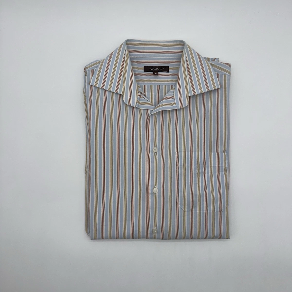 santorelli dress shirts Santorelli Spread Striped Dress Shirts for Men for sale