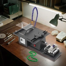 1850W Multi-functional Table Saw Woodworking Saw Blade+Jade Saw Blade 15000r/min