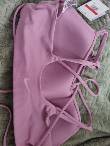 Nike Zenvy Strappy Wrap Size LWomen's Light-Support Padded Sports Bra - Picture 9 of 9