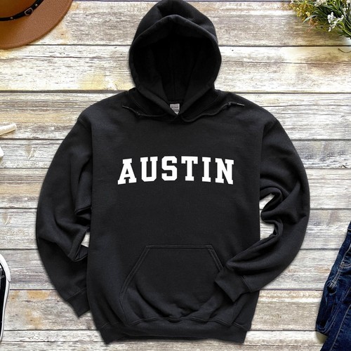 Austin Hoodie | Austin Texas Classic Pullover Hoodie - 第 2/8 張圖片