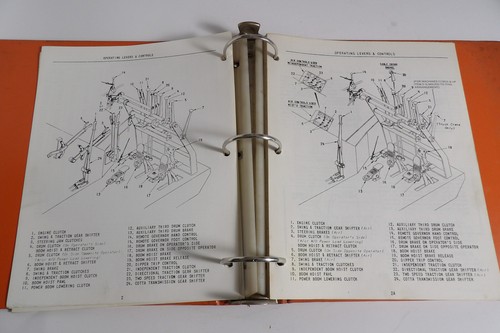 Koehring 305-1A Crawler Crane Owner Operator & Maintenance Manual - Picture 3 of 7