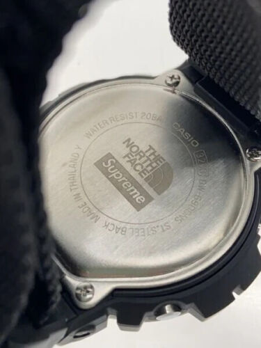 Casio G-Shock THE NORTH FACE x Supreme DW-6900NS-1JR Wristwatch Express delivery - Picture 3 of 6