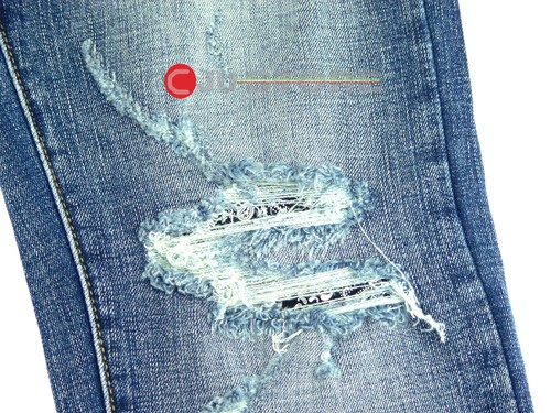 Jeans uomo simile = DSQUARED 2 cotone denim STRETCH strappato consumato slavato - Foto 7 di 29