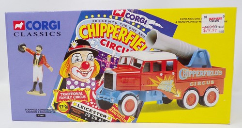 Corgi Chipperfield’s Circus Scammell Constructor Human Cannon & Ringmaster 17801 - Picture 6 of 11