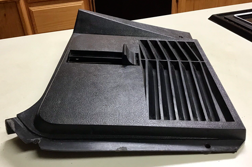 1970's DODGE VAN B100 B200 B300 DRIVERS SIDE KICK PANEL VENT 4083225  30334-A - Picture 5 of 11