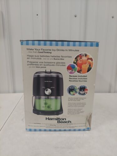 Hamilton Beach Ice Shaver 68507 Snow Cone & Slushy Maker Fruit Drinks #2382 - Picture 2 of 7