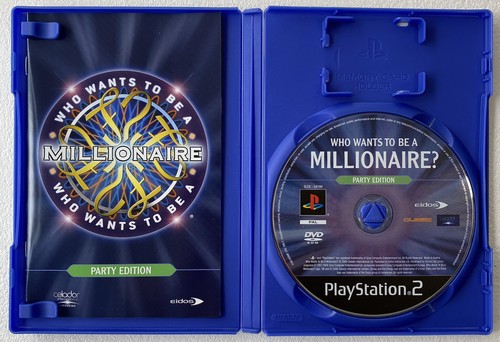 PS2 WHO WANTS TO BE A MILLIONAIRE PARTY EDITION WITH MANUAL PLAYSTATION 2 - Picture 3 of 3