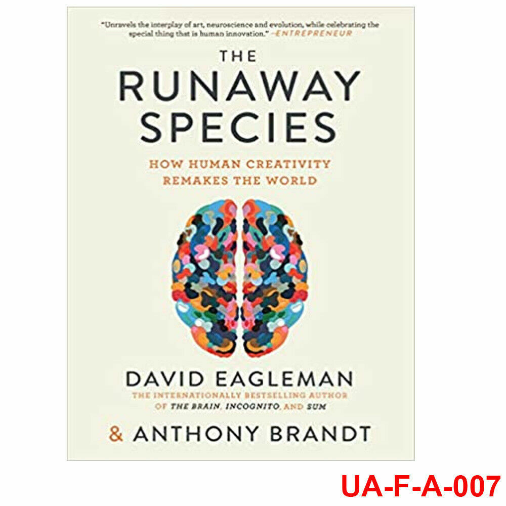 David Eagleman's Runaway Species How Human Creativity Remakes the World NEW Pack