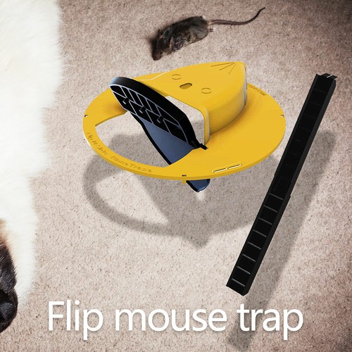 Mouse Trap N Flip Slide Bucket Lid Mouse Rat Trap With Ladder Mousetrap Catcher - Picture 8 of 12