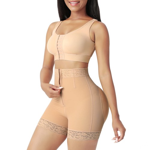 Women Body Shaper Butt Lifter Hip High Waist Waist Trainer Tummy Control Panties - Picture 40 of 73