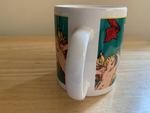 Angeles and Cherubs Riviera Van Beers Angels Stoneware Mug EUC! - Picture 4 of 5